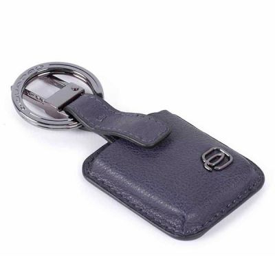 Брелок Piquadro Black Square  с трекером Ocean Blue
