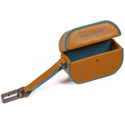 Чехол Piquadro Blue Square для AirPods Pro шафрановый Чехол Piquadro Blue Square для AirPods Pro шафрановый