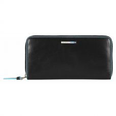 Кошелек женский Piquadro Blue Square черный Кошелек женский Piquadro Blue Square черный