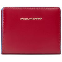 Кошелек женский Piquadro Blue Square красный Кошелек женский Piquadro Blue Square красный