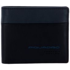 Кошелек мужской Piquadro Urban черный/серый