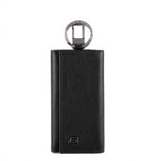 Ключница Piquadro Black Square черная