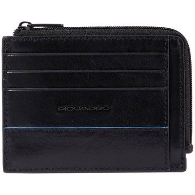Чехол для кредитных карт Piquadro Blue Square Revamp черный