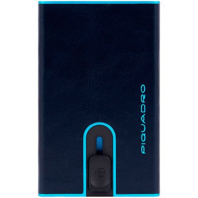 Чехол для кредитных карт Piquadro Blue Square темно-синий