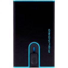 Чехол для кредитных карт Piquadro Blue Square черный
