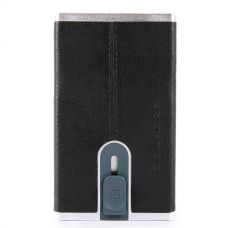 Чехол для кредитных карт Piquadro Black Square чёрный