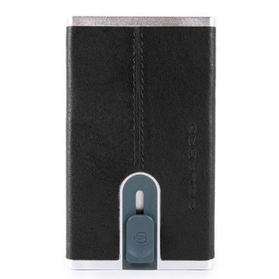 Чехол для кредитных карт Piquadro Black Square чёрный