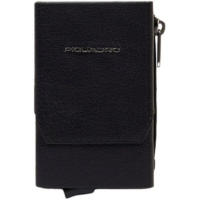 Чехол для кредитных карт Piquadro Solm черный Чехол для кредитных карт Piquadro Solm черный