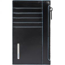 Чехол для кредитных карт Piquadro Blue Square черный Чехол для кредитных карт Piquadro Blue Square черный