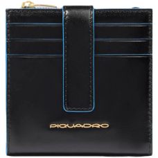 Чехол для кредитных карт Piquadro Blue Square черный Чехол для кредитных карт Piquadro Blue Square черный