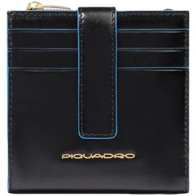 Чехол для кредитных карт Piquadro Blue Square черный Чехол для кредитных карт Piquadro Blue Square черный