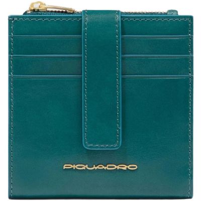 Чехол для кредитных карт Piquadro Blue Square синий петроль Чехол для кредитных карт Piquadro Blue Square синий петроль