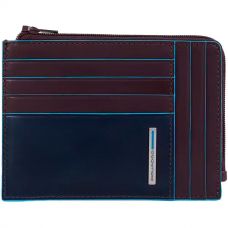 Чехол для кредитных карт Piquadro Blue Square лиловый/синий