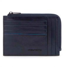 Чехол для кредитных карт Piquadro Blue Square Revamp синий