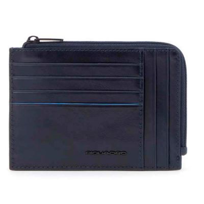 Чехол для кредитных карт Piquadro Blue Square Revamp синий
