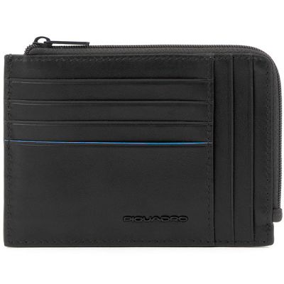 Чехол для кредитных карт Piquadro Blue Square Revamp черный