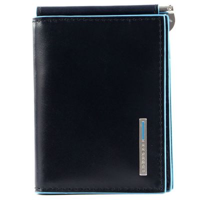 Портмоне с зажимом Piquadro Blue Square синее