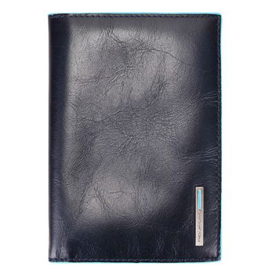 Обложка для паспорта Piquadro Blue Square синяя