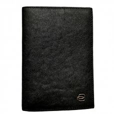 Обложка для паспорта Piquadro Black Square чёрная