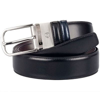 Мужской ремень Piquadro Cinture Coll.11 черный/синий