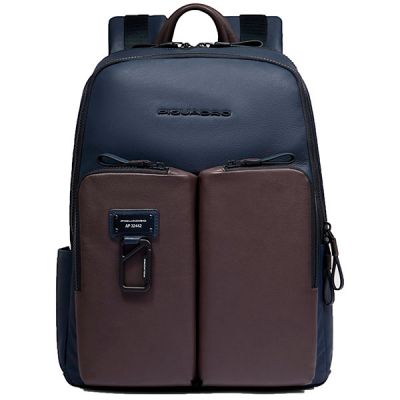 Рюкзак Piquadro Harper синий/коричневый