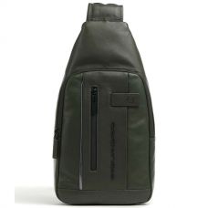 Рюкзак Piquadro Urban с подсветкой зеленый