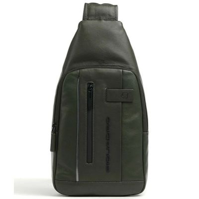 Рюкзак Piquadro Urban с подсветкой зеленый