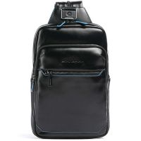 Рюкзак слинг мужской Piquadro Blue Square черный