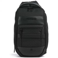 Рюкзак слинг Piquadro Hex черный