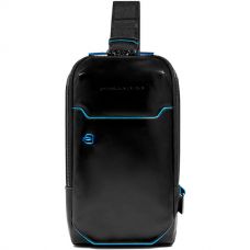 Мужской рюкзак Piquadro Blue Square черный Мужской рюкзак Piquadro Blue Square черный