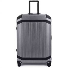 Чемодан Piquadro PQ Light Premium серебристый/черный Чемодан Piquadro PQ Light Premium серебристый/черный
