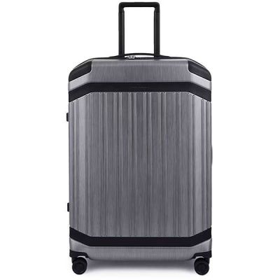 Чемодан Piquadro PQ Light Premium серебристый/черный Чемодан Piquadro PQ Light Premium серебристый/черный
