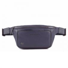 Сумка на пояс Piquadro Black Square Ocean Blue