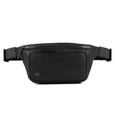 Сумка на пояс Piquadro Black Square черная