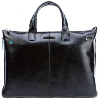 Сумка для ноутбука Piquadro Blue Square черная