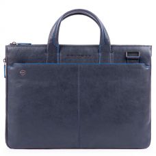 Сумка Piquadro Blue Square Special для документов и ноутбука синяя