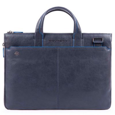Сумка Piquadro Blue Square Special для документов и ноутбука синяя