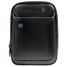 Сумка кросс-боди мужская Piquadro Blue Square черная Сумка кросс-боди мужская Piquadro Blue Square черная