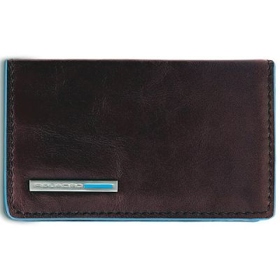 Чехол для визитных карт Piquadro Blue Square коричневый